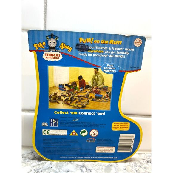 Thomas & Friends Take Along Lot Whiff & Holiday Percy Target Diecast NEW Sealed - Picture 3 of 5